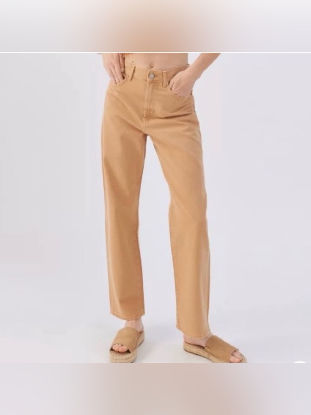 BDG High-Waisted Straight-Leg Cowboy Jeans Size 28